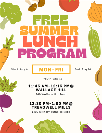 Summer Lunch Program 2026